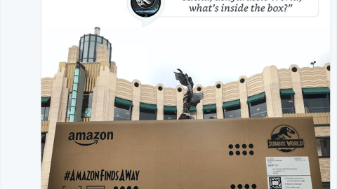 Prime Video #AmazonFindsAWay Twitter Update